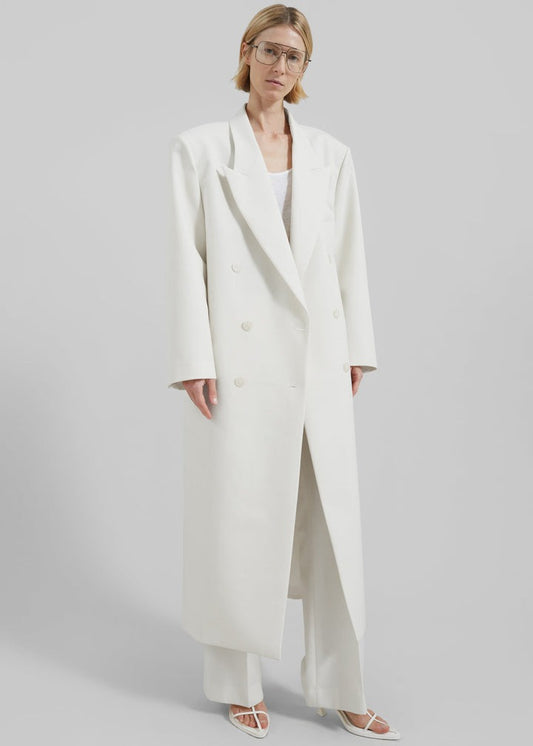 Hamida Long Wool Coat
