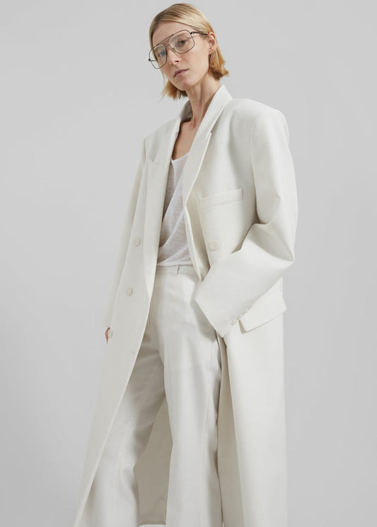 Hamida Long Wool Coat