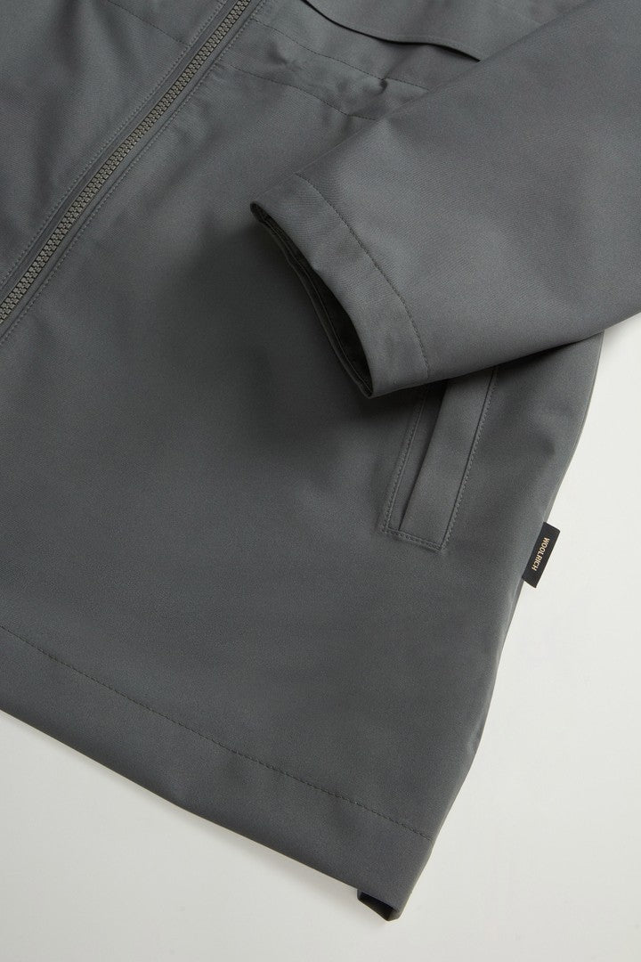 Hooded Trench Raincoat