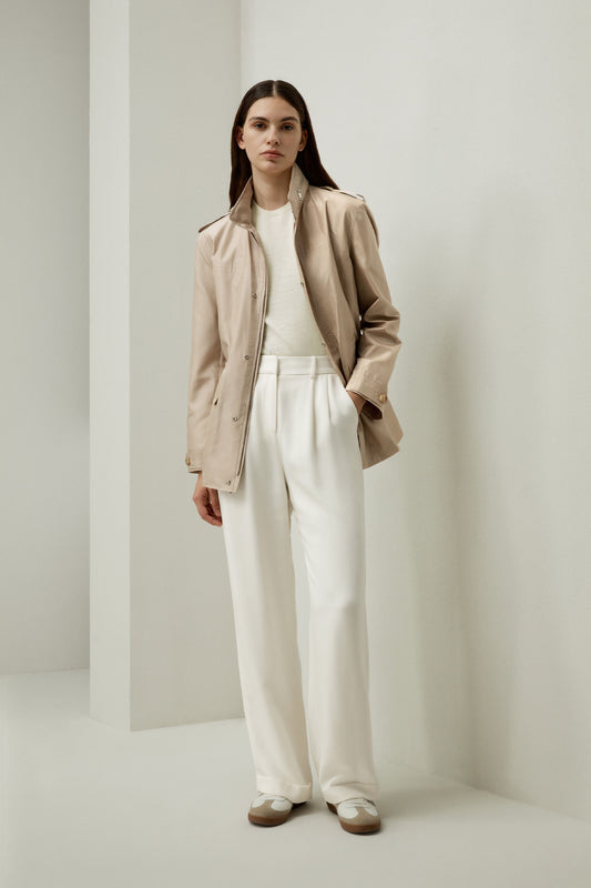 Water-Resistant Modern Utility Jacket