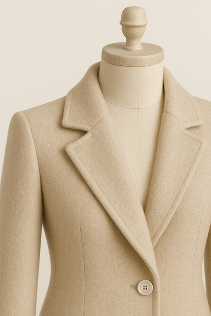 Hamida Ladies Chesterfield Coat