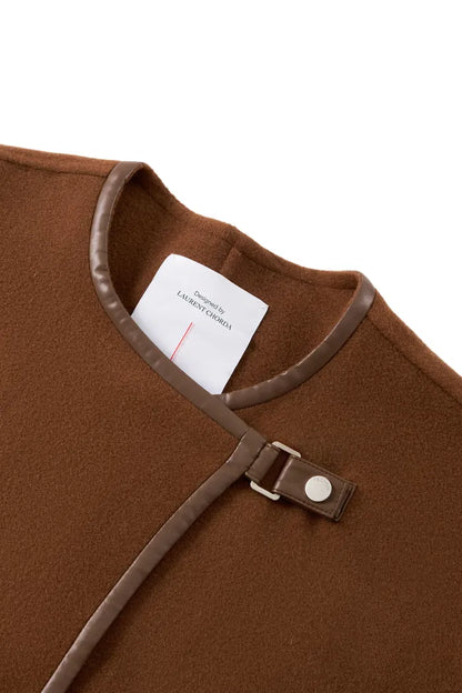 Coat in Double-Face Cashmere Wool