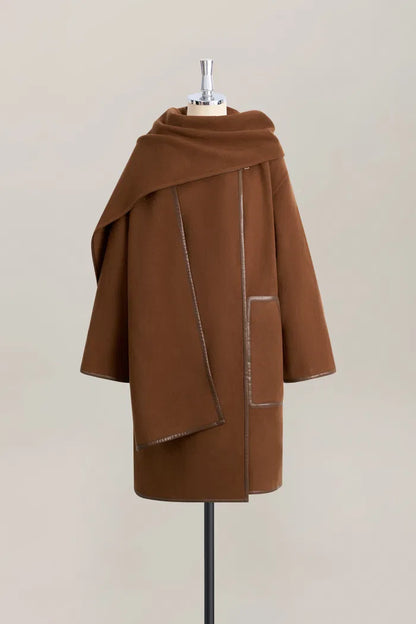 Coat in Double-Face Cashmere Wool