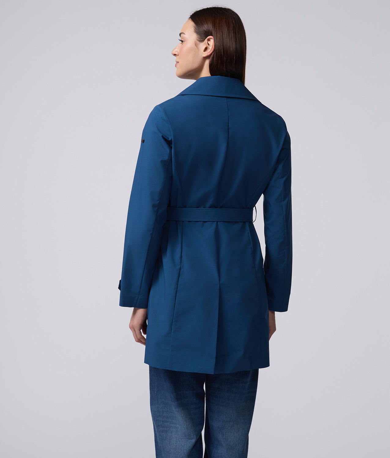Elegant Mid-Length Trench Coat