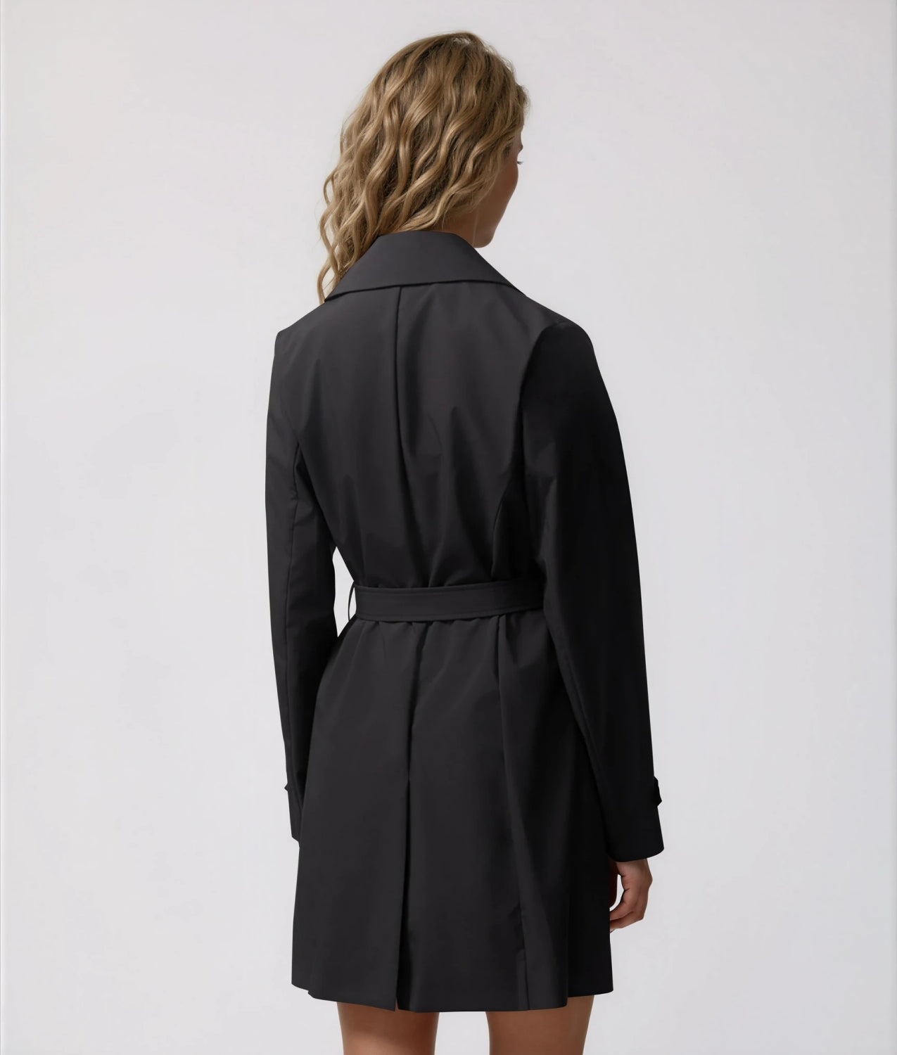 Elegant Mid-Length Trench Coat
