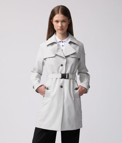 Elegant Mid-Length Trench Coat