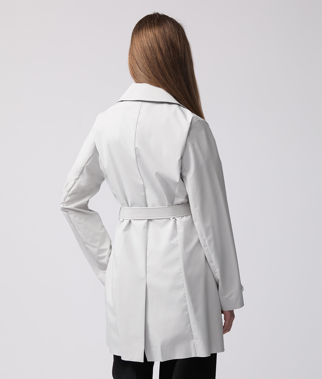 Elegant Mid-Length Trench Coat