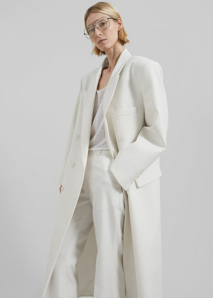 Hamida Long Wool Coat