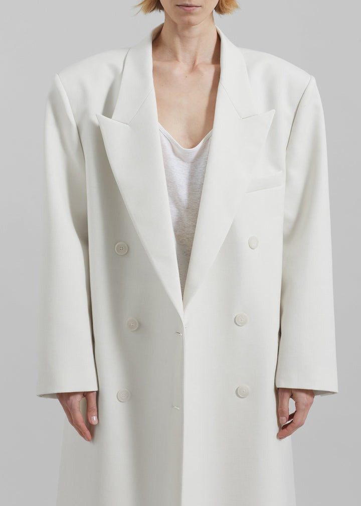 Hamida Long Wool Coat