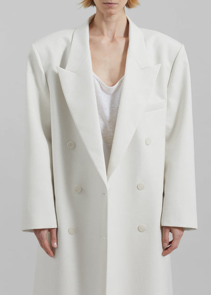 Hamida Long Wool Coat