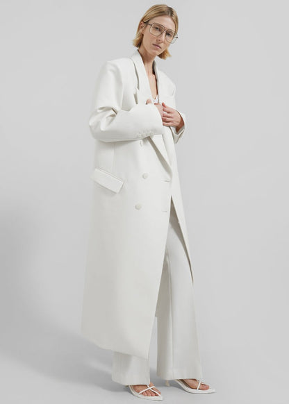Hamida Long Wool Coat