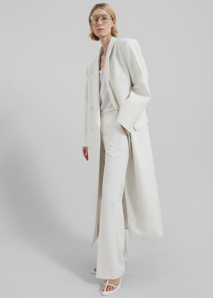 Hamida Long Wool Coat
