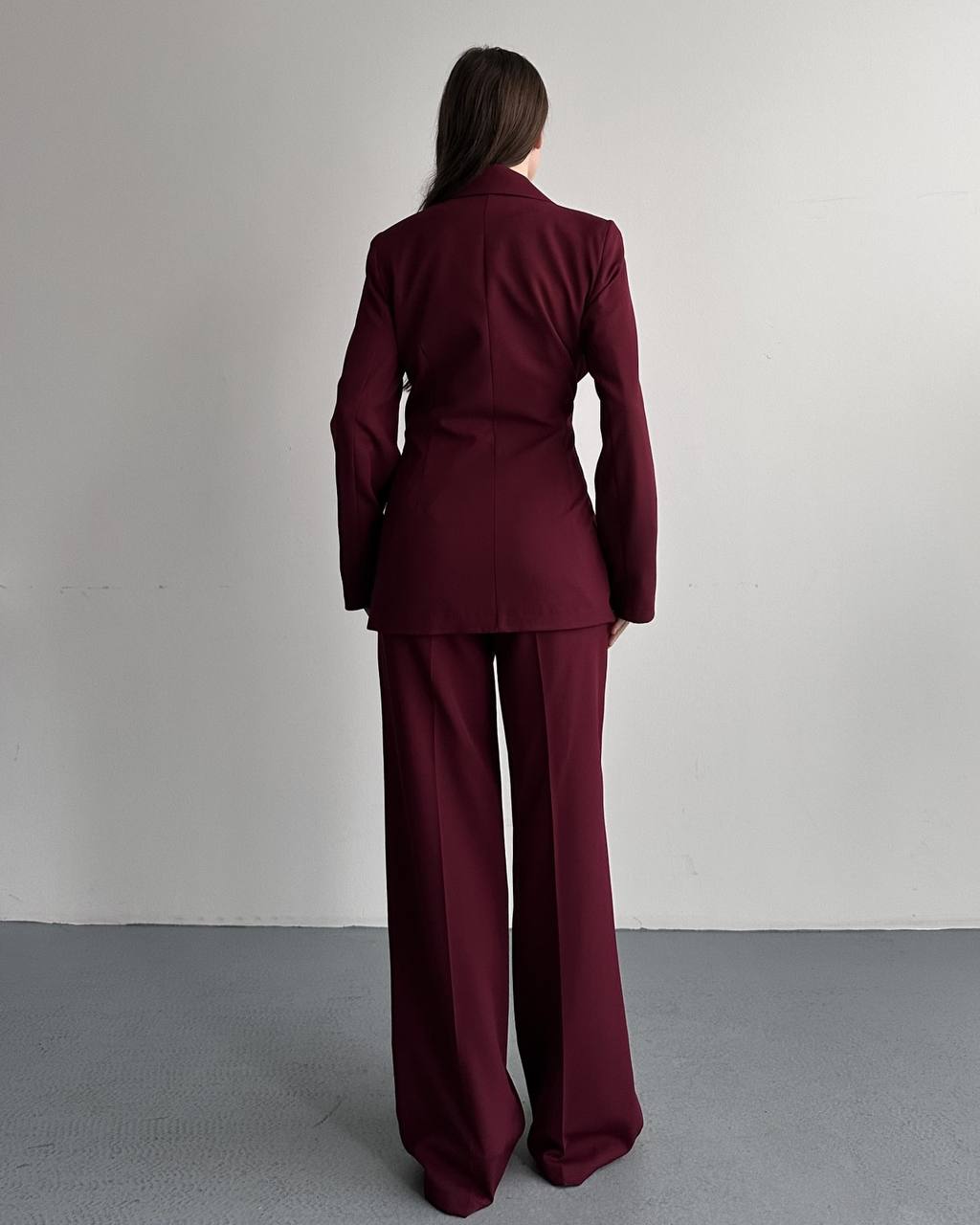 Hamida Belted Chic Styled Short Coat-2