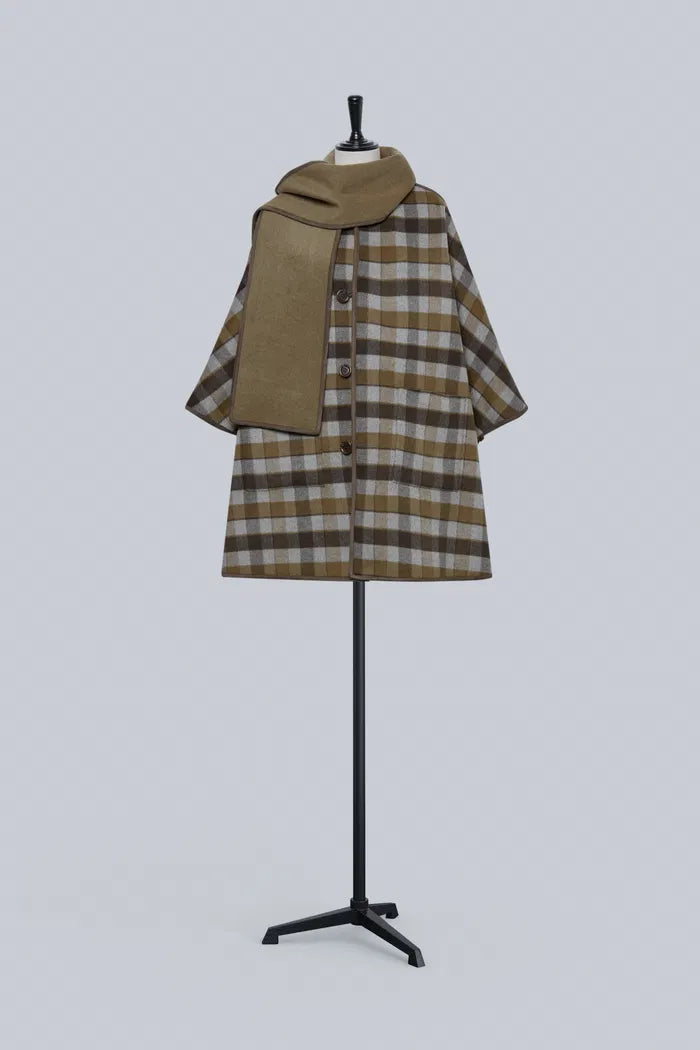 Hamida Elegant Double-Face Cashmere Coat