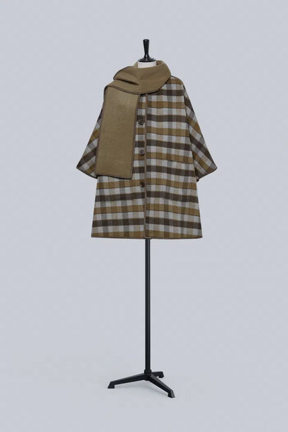Hamida Elegant Double-Face Cashmere Coat