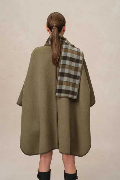 Hamida Elegant Double-Face Cashmere Coat