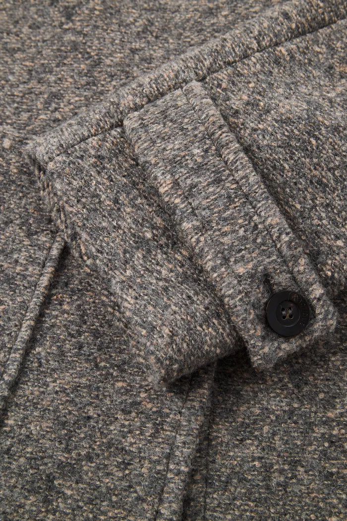 Hamida Pure Wool Duffle Coat