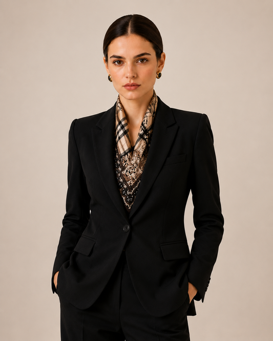 Hamida Savannah Chic Silk Scarf