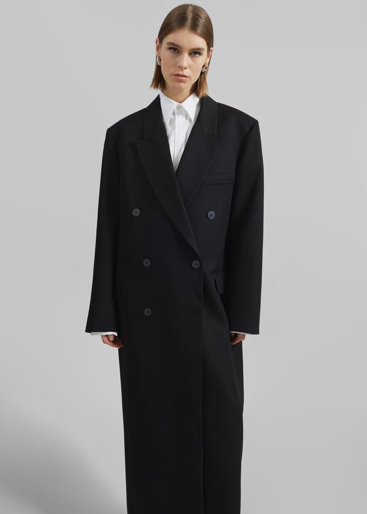 Hamida Long Wool Coat
