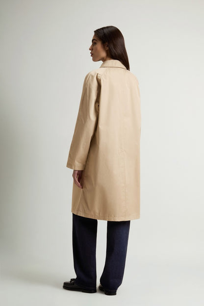 Ladies Water Resistant Long Coat