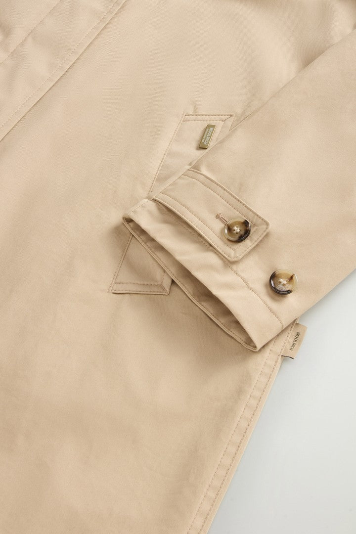 Ladies Water Resistant Long Coat
