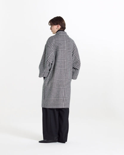 Hamida Wool Cropped Sleeve Coat