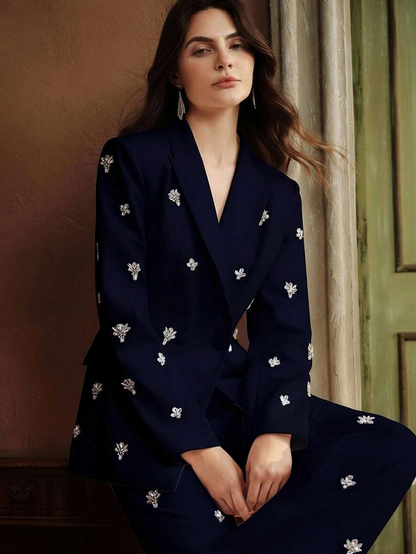 Women Rich Look Lightweight Blazer