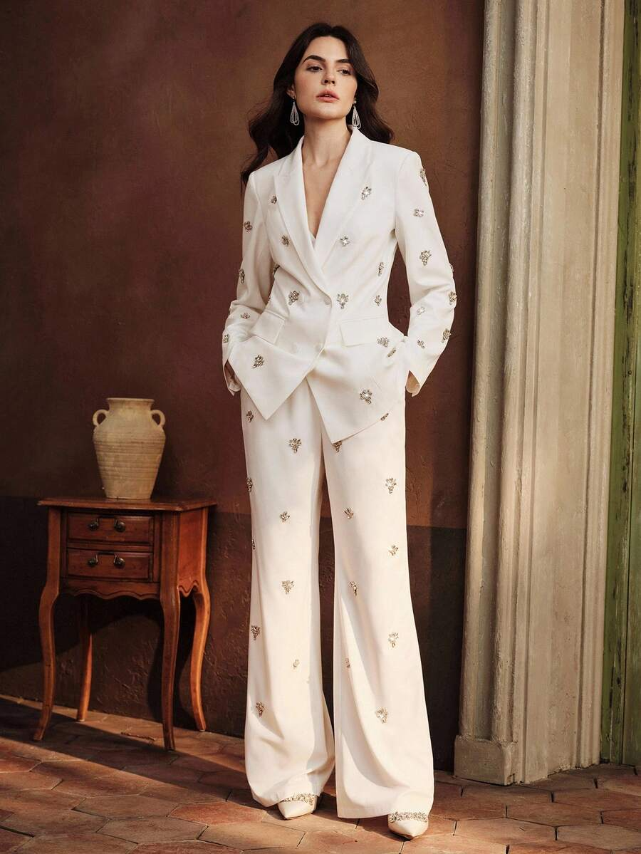 Women Rich Look Lightweight Blazer-2