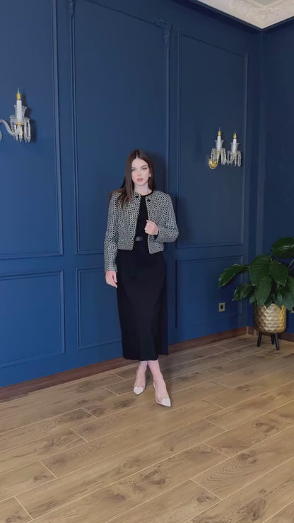 Hamida Heritage Wool Couture Blazer